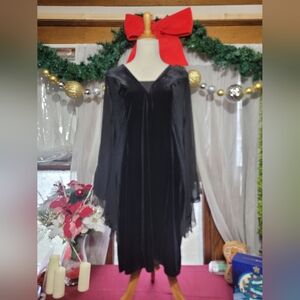 Torrid Bat Velvet Mini Dress